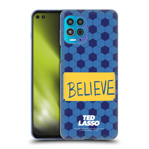 Ted Lasso Season 1 Graphics Believe Soft Gel Case for Motorola Moto G100
