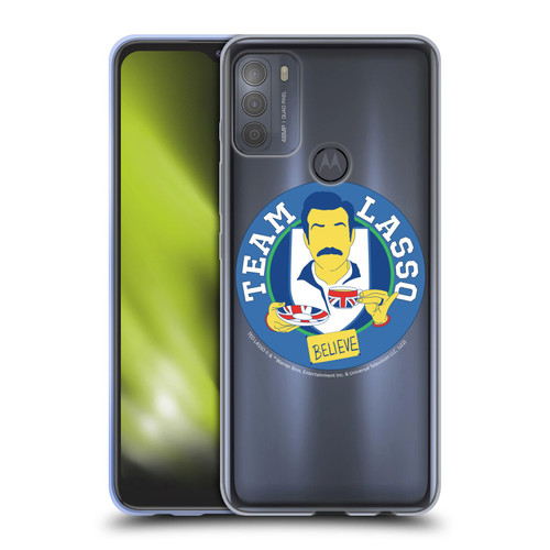 Ted Lasso Season 1 Graphics Team Lasso Soft Gel Case for Motorola Moto G50