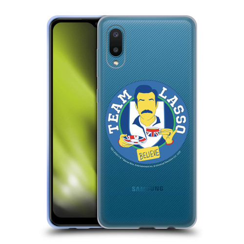 Ted Lasso Season 1 Graphics Team Lasso Soft Gel Case for Samsung Galaxy A02/M02 (2021)
