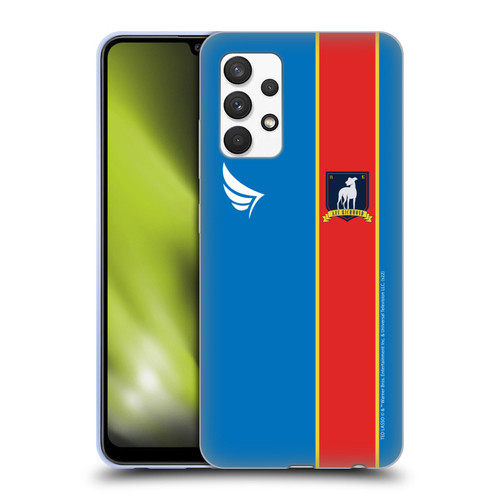 Ted Lasso Season 1 Graphics Jersey Soft Gel Case for Samsung Galaxy A32 (2021)