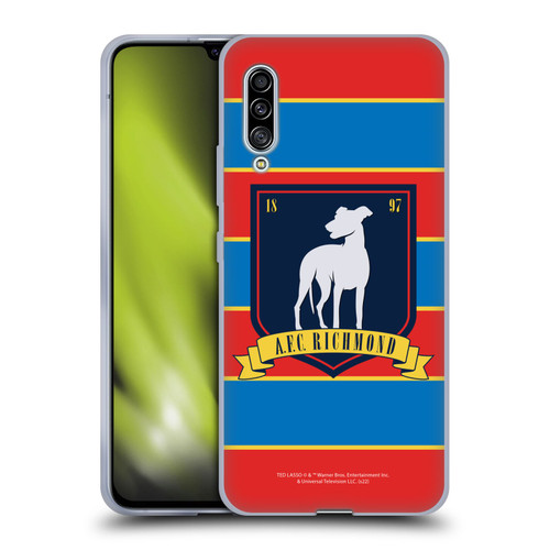 Ted Lasso Season 1 Graphics A.F.C Richmond Stripes Soft Gel Case for Samsung Galaxy A90 5G (2019)