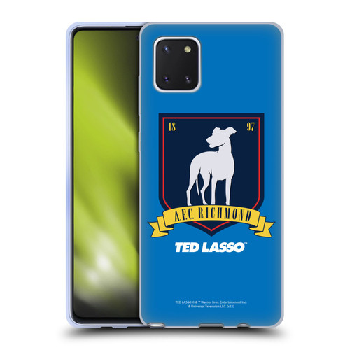 Ted Lasso Season 1 Graphics A.F.C Richmond Soft Gel Case for Samsung Galaxy Note10 Lite