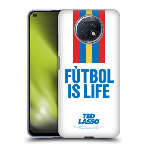 Ted Lasso Season 1 Graphics Futbol Is Life Soft Gel Case for Xiaomi Redmi Note 9T 5G