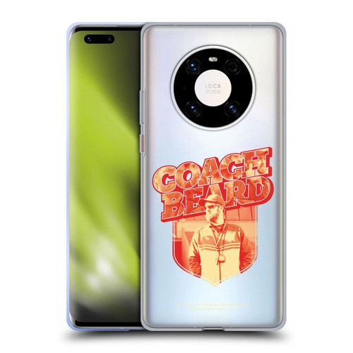 Ted Lasso Season 2 Graphics Coach Beard Soft Gel Case for Huawei Mate 40 Pro 5G
