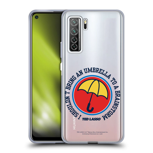 Ted Lasso Season 2 Graphics Umbrella Soft Gel Case for Huawei Nova 7 SE/P40 Lite 5G