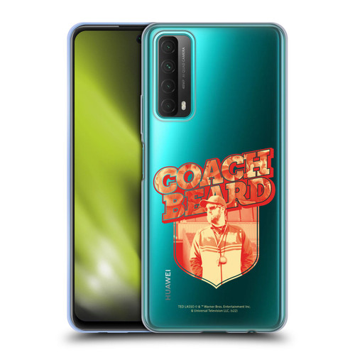 Ted Lasso Season 2 Graphics Coach Beard Soft Gel Case for Huawei P Smart (2021)