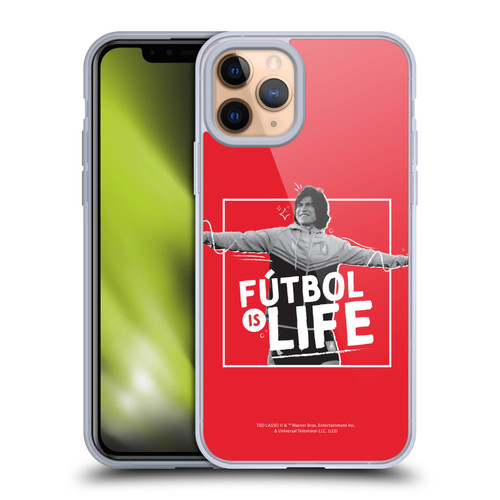 Ted Lasso Season 2 Graphics Dani Rojas Soft Gel Case for Apple iPhone 11 Pro