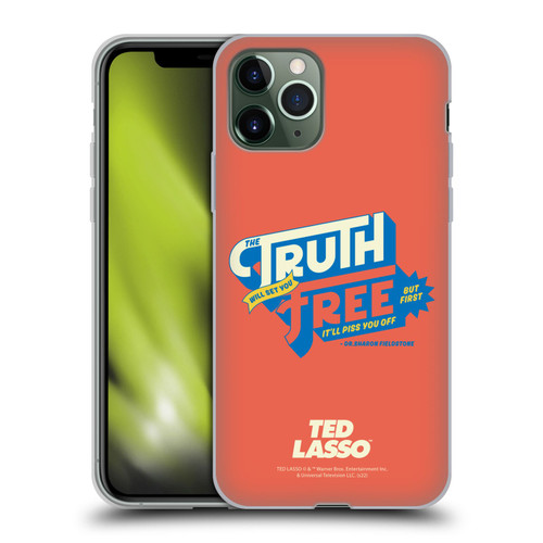 Ted Lasso Season 2 Graphics Truth Soft Gel Case for Apple iPhone 11 Pro