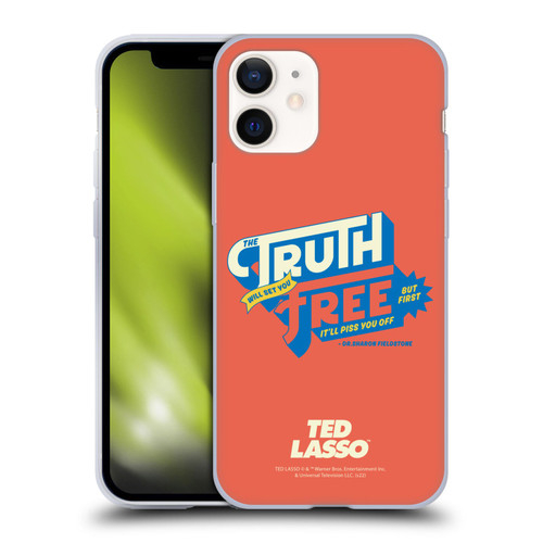 Ted Lasso Season 2 Graphics Truth Soft Gel Case for Apple iPhone 12 Mini