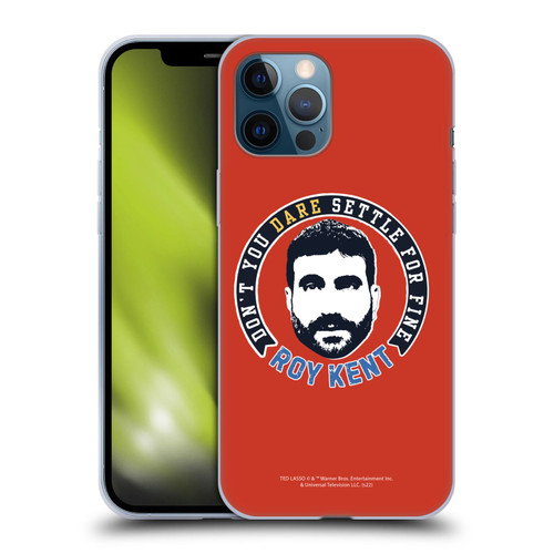 Ted Lasso Season 2 Graphics Roy Kent Soft Gel Case for Apple iPhone 12 Pro Max