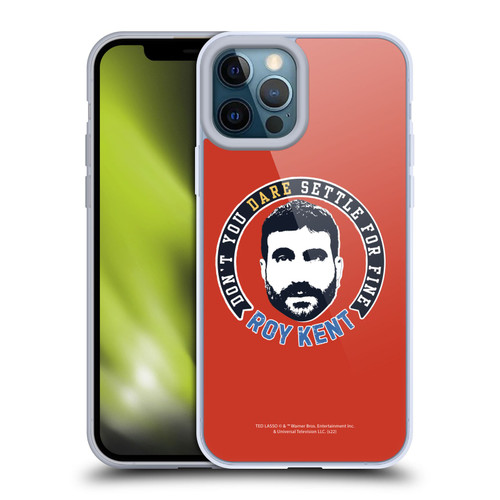 Ted Lasso Season 2 Graphics Roy Kent Soft Gel Case for Apple iPhone 12 Pro Max