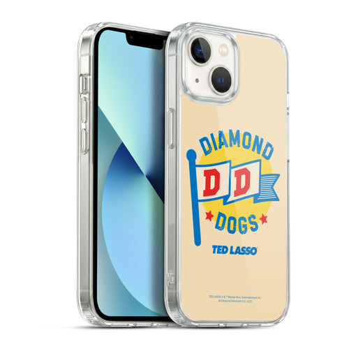 Ted Lasso Season 2 Graphics Diamond Dogs Soft Gel Case for Apple iPhone 13