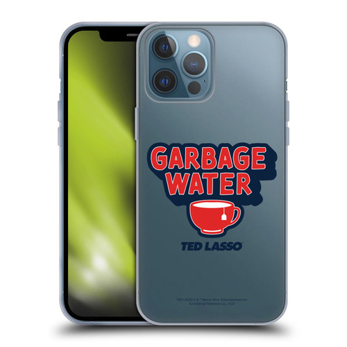 Ted Lasso Season 2 Graphics Garbage Water Soft Gel Case for Apple iPhone 13 Pro Max