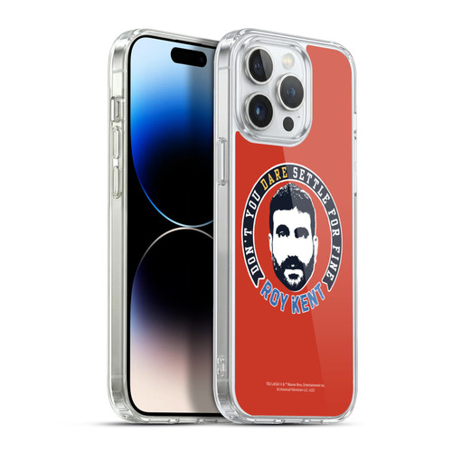 Ted Lasso Season 2 Graphics Roy Kent Soft Gel Case for Apple iPhone 13 Pro Max & MagSafe