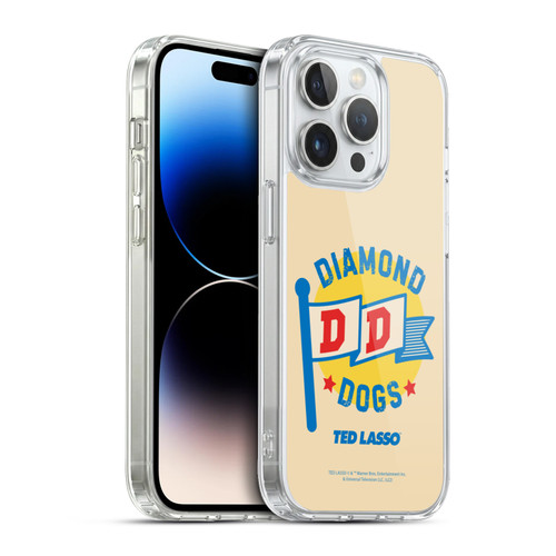Ted Lasso Season 2 Graphics Diamond Dogs Soft Gel Case for Apple iPhone 13 Pro & MagSafe