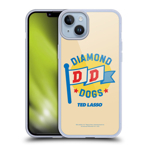 Ted Lasso Season 2 Graphics Diamond Dogs Soft Gel Case for Apple iPhone 14 Plus