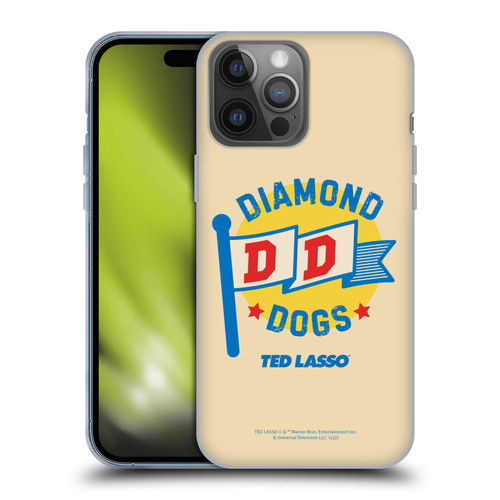 Ted Lasso Season 2 Graphics Diamond Dogs Soft Gel Case for Apple iPhone 14 Pro Max