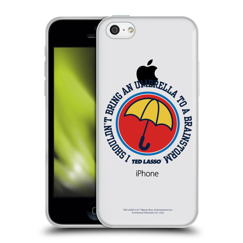 Ted Lasso Season 2 Graphics Umbrella Soft Gel Case for Apple iPhone 5c