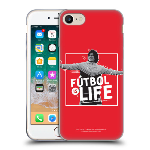 Ted Lasso Season 2 Graphics Dani Rojas Soft Gel Case for Apple iPhone 7 / 8 / SE 2020 & 2022