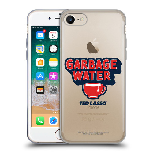 Ted Lasso Season 2 Graphics Garbage Water Soft Gel Case for Apple iPhone 7 / 8 / SE 2020 & 2022