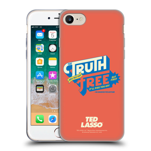 Ted Lasso Season 2 Graphics Truth Soft Gel Case for Apple iPhone 7 / 8 / SE 2020 & 2022