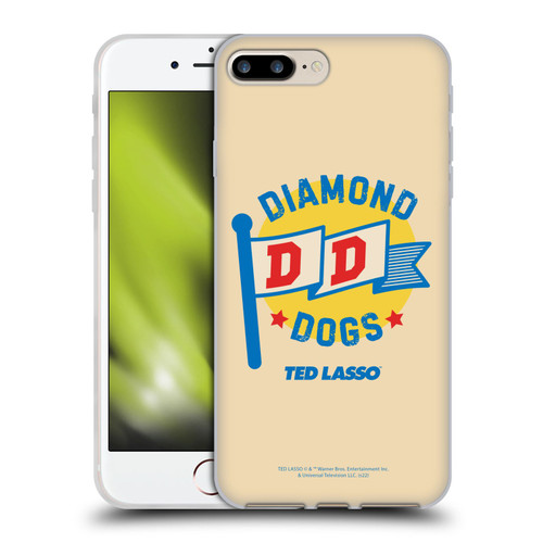 Ted Lasso Season 2 Graphics Diamond Dogs Soft Gel Case for Apple iPhone 7 Plus / iPhone 8 Plus