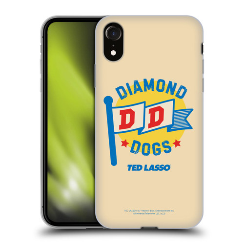 Ted Lasso Season 2 Graphics Diamond Dogs Soft Gel Case for Apple iPhone XR