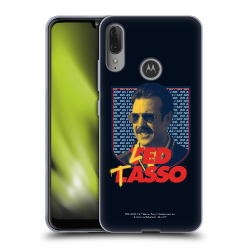 Ted Lasso Season 2 Graphics Ted Soft Gel Case for Motorola Moto E6 Plus