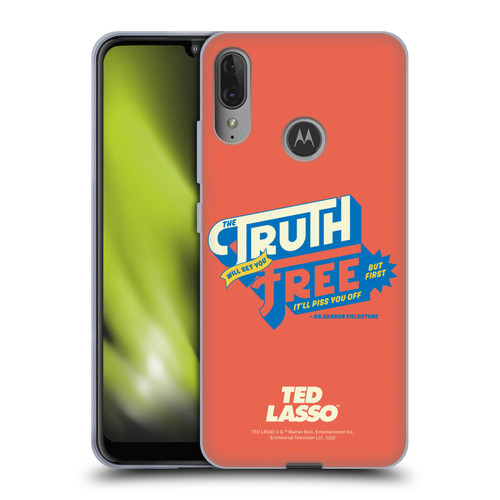 Ted Lasso Season 2 Graphics Truth Soft Gel Case for Motorola Moto E6 Plus