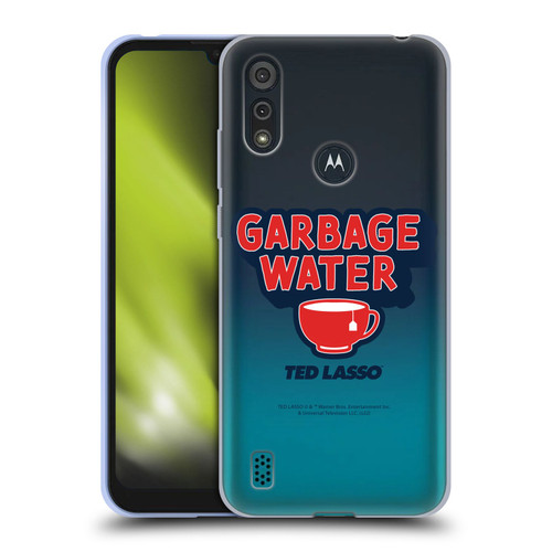 Ted Lasso Season 2 Graphics Garbage Water Soft Gel Case for Motorola Moto E6s (2020)