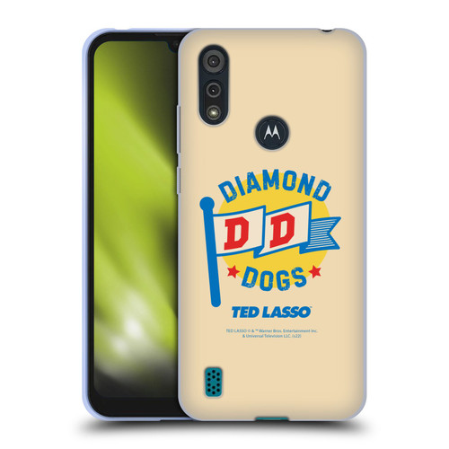 Ted Lasso Season 2 Graphics Diamond Dogs Soft Gel Case for Motorola Moto E6s (2020)
