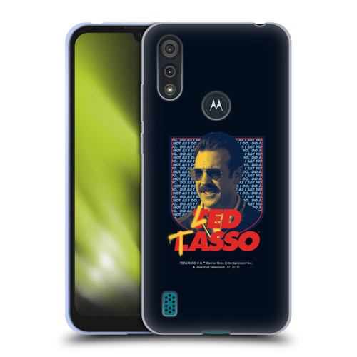 Ted Lasso Season 2 Graphics Ted Soft Gel Case for Motorola Moto E6s (2020)