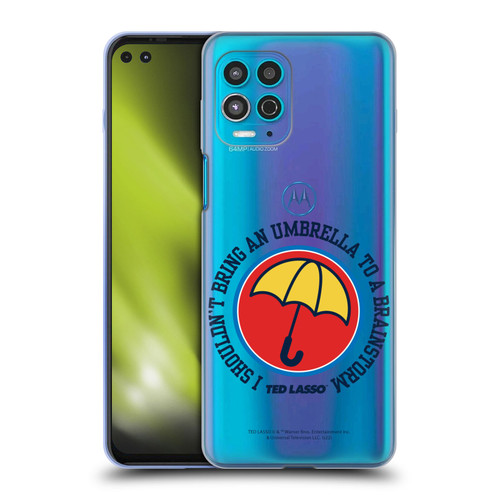 Ted Lasso Season 2 Graphics Umbrella Soft Gel Case for Motorola Moto G100