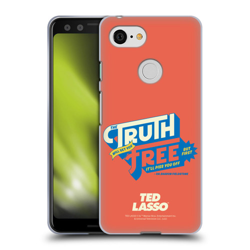 Ted Lasso Season 2 Graphics Truth Soft Gel Case for Google Pixel 3