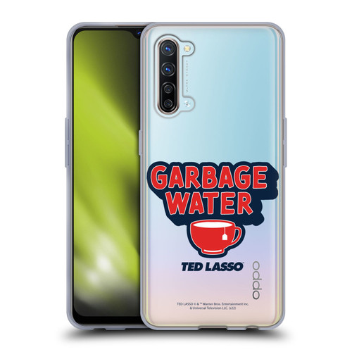Ted Lasso Season 2 Graphics Garbage Water Soft Gel Case for OPPO Find X2 Lite 5G