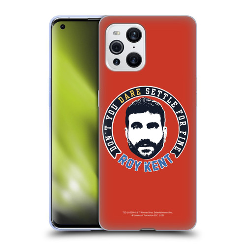 Ted Lasso Season 2 Graphics Roy Kent Soft Gel Case for OPPO Find X3 / Pro