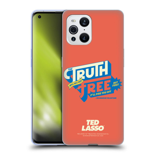 Ted Lasso Season 2 Graphics Truth Soft Gel Case for OPPO Find X3 / Pro
