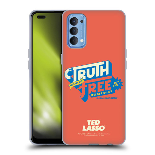 Ted Lasso Season 2 Graphics Truth Soft Gel Case for OPPO Reno 4 5G