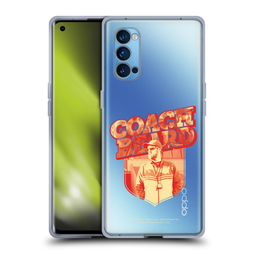 Ted Lasso Season 2 Graphics Coach Beard Soft Gel Case for OPPO Reno 4 Pro 5G