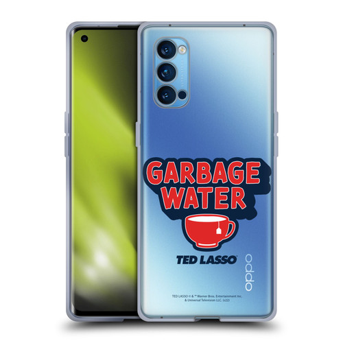 Ted Lasso Season 2 Graphics Garbage Water Soft Gel Case for OPPO Reno 4 Pro 5G