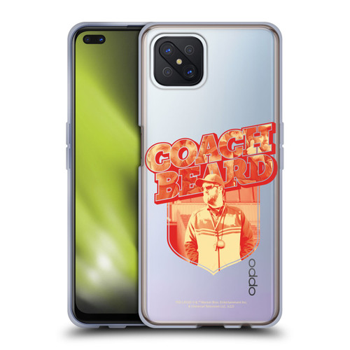 Ted Lasso Season 2 Graphics Coach Beard Soft Gel Case for OPPO Reno4 Z 5G