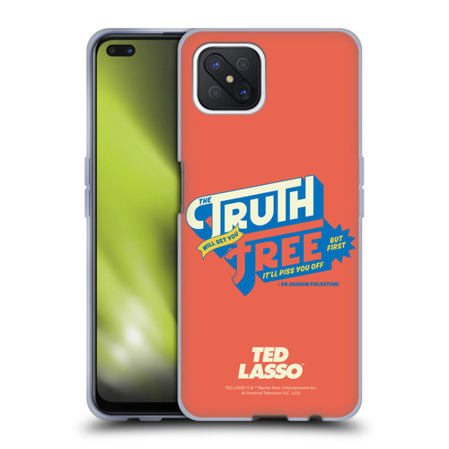 Ted Lasso Season 2 Graphics Truth Soft Gel Case for OPPO Reno4 Z 5G