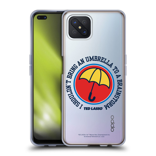 Ted Lasso Season 2 Graphics Umbrella Soft Gel Case for OPPO Reno4 Z 5G