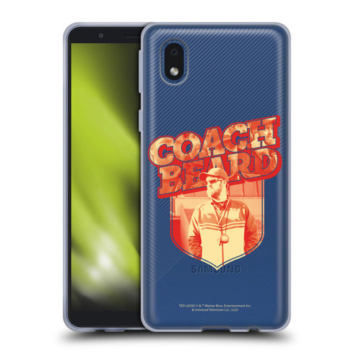 Ted Lasso Season 2 Graphics Coach Beard Soft Gel Case for Samsung Galaxy A01 Core (2020)