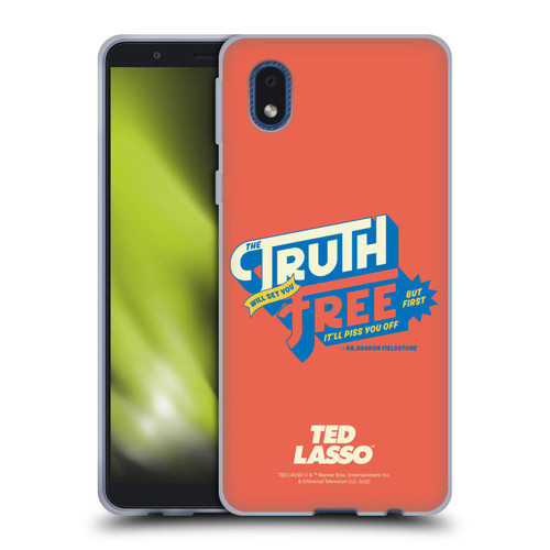 Ted Lasso Season 2 Graphics Truth Soft Gel Case for Samsung Galaxy A01 Core (2020)