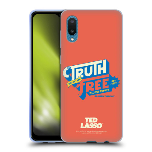 Ted Lasso Season 2 Graphics Truth Soft Gel Case for Samsung Galaxy A02/M02 (2021)