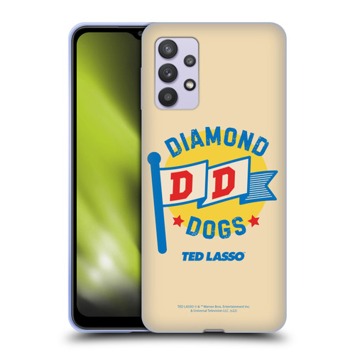 Ted Lasso Season 2 Graphics Diamond Dogs Soft Gel Case for Samsung Galaxy A32 5G / M32 5G (2021)
