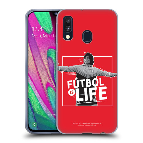Ted Lasso Season 2 Graphics Dani Rojas Soft Gel Case for Samsung Galaxy A40 (2019)