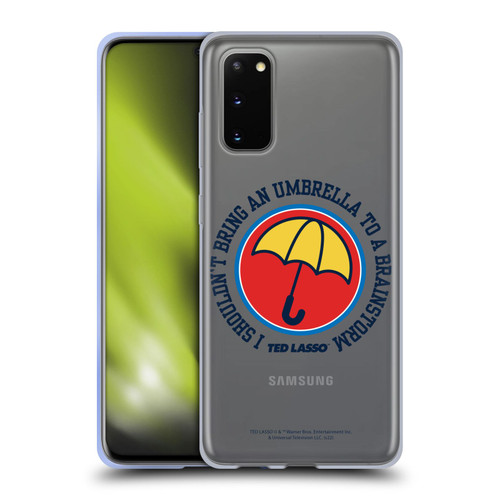 Ted Lasso Season 2 Graphics Umbrella Soft Gel Case for Samsung Galaxy S20 / S20 5G