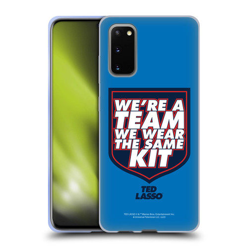 Ted Lasso Season 2 Graphics We're A Team Soft Gel Case for Samsung Galaxy S20 / S20 5G